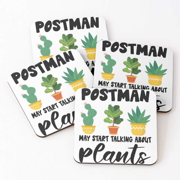 Item preview, postman Plant Lovers, postman Plant Lover Gift, postman Gardener designed and sold by Dogs Geeky⭐⭐⭐⭐⭐.