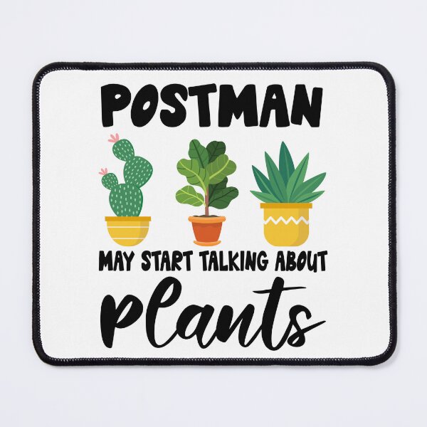 Item preview, postman Plant Lovers, postman Plant Lover Gift, postman Gardener designed and sold by Dogs Geeky⭐⭐⭐⭐⭐.