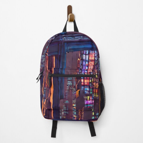 Item preview, Cyberpunk City Nights - Seamless Pattern designed and sold by Chubuter.