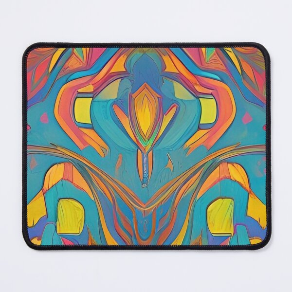 Item preview, Colorful Abstract Psychedelic Splatter Paint Design designed and sold by bandjdesigns.