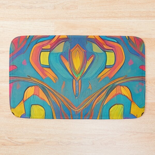 Item preview, Colorful Abstract Psychedelic Splatter Paint Design designed and sold by bandjdesigns.