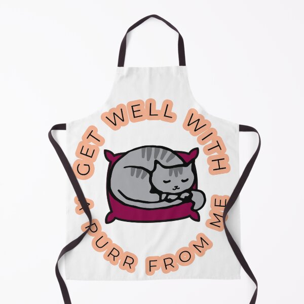 Item preview, Get well with a purr from me Cat designed and sold by Fresh-Style.