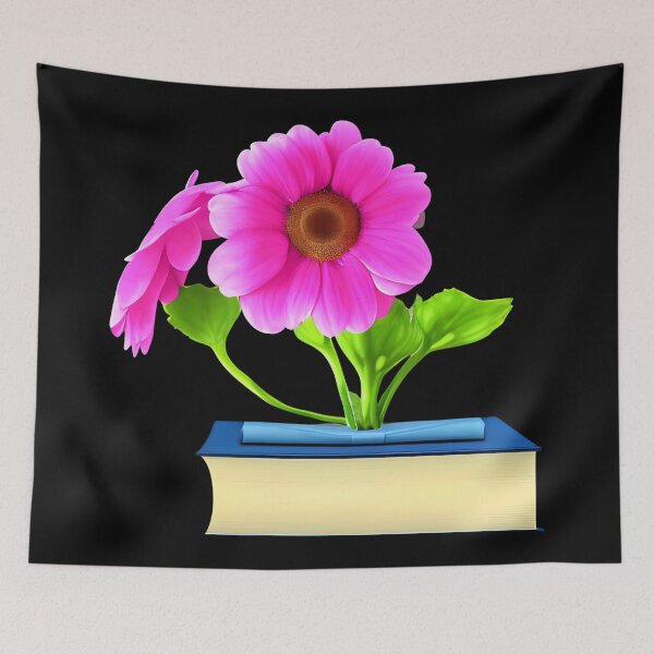 Artikelvorschau, Blumen, die aus Buchkunstwerken wachsen entworfen und verkauft von gramizzia.