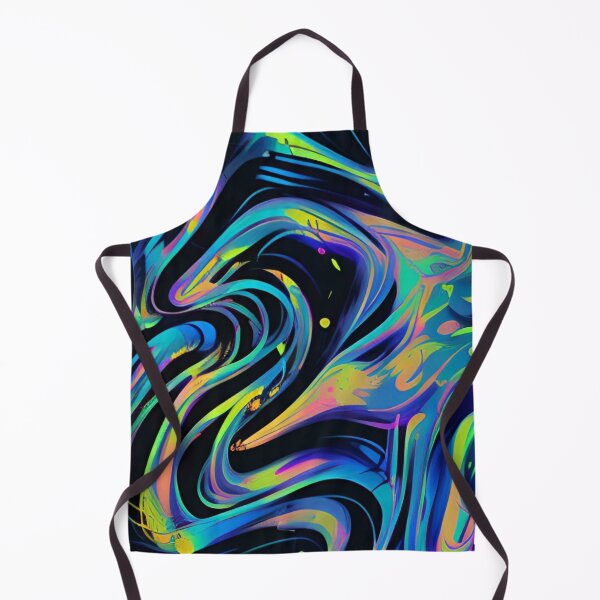 Item preview, Colorful Abstract Psychedelic Splatter Paint Design designed and sold by bandjdesigns.