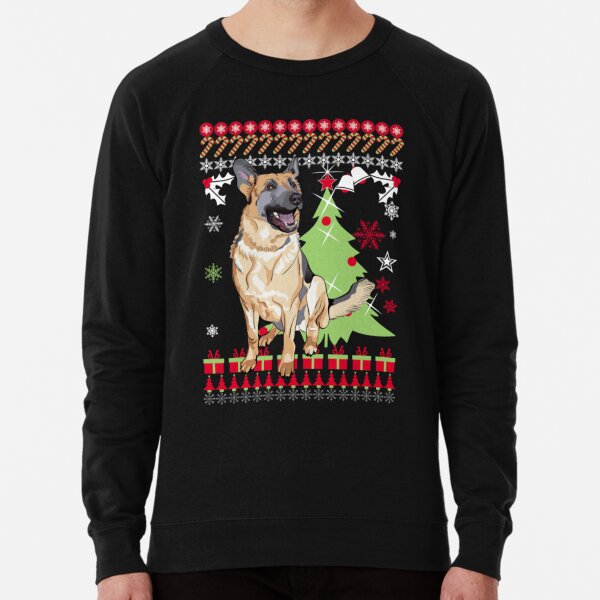 Ugly christmas deals sweater german shepherd