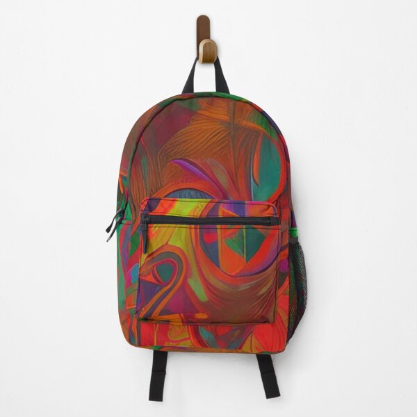 Item preview, Colorful Abstract Psychedelic Geometrical Splatter Paint Pattern Design designed and sold by bandjdesigns.