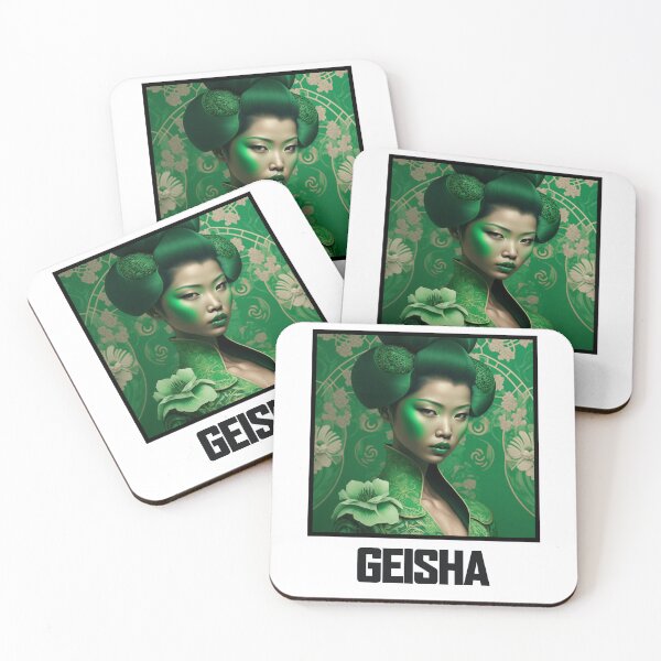Item preview, Green Geisha V1 designed and sold by TheVaultArt.