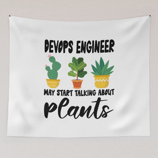 Item preview, Garden Devops engineer Birthday Present, Devops engineer Plant Lover Tee shirt designed and sold by Dogs Geeky⭐⭐⭐⭐⭐.