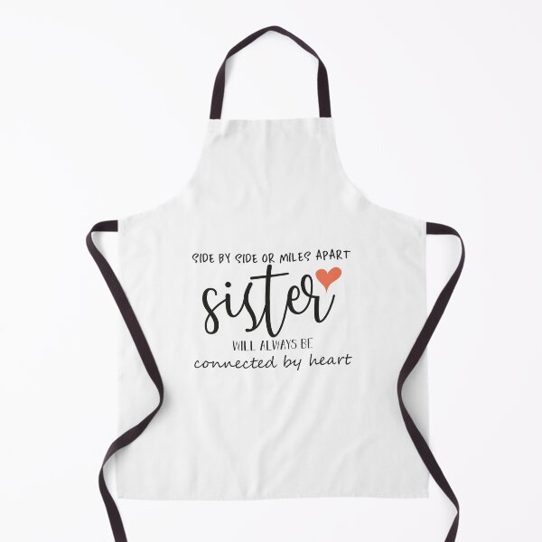 Item preview, Best Sister Saying Side by Side or miles Apart, Side By Side Or Miles Apart Sisters, Connected By Heart Gift, side by side or miles apart friends designed and sold by RedArtsDesign.