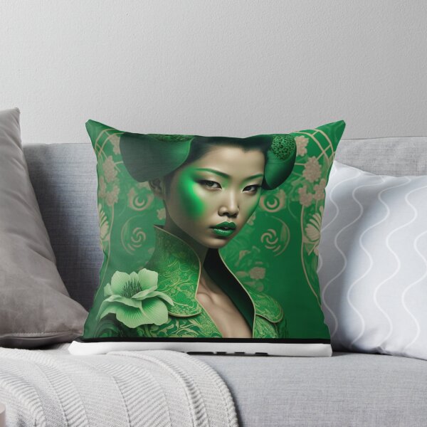 Item preview, Green Geisha V1 designed and sold by TheVaultArt.