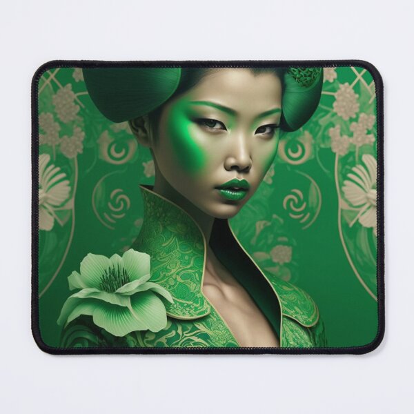 Item preview, Green Geisha V1 designed and sold by TheVaultArt.