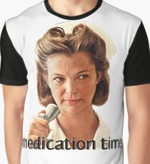Medication Time Graphic T-Shirt