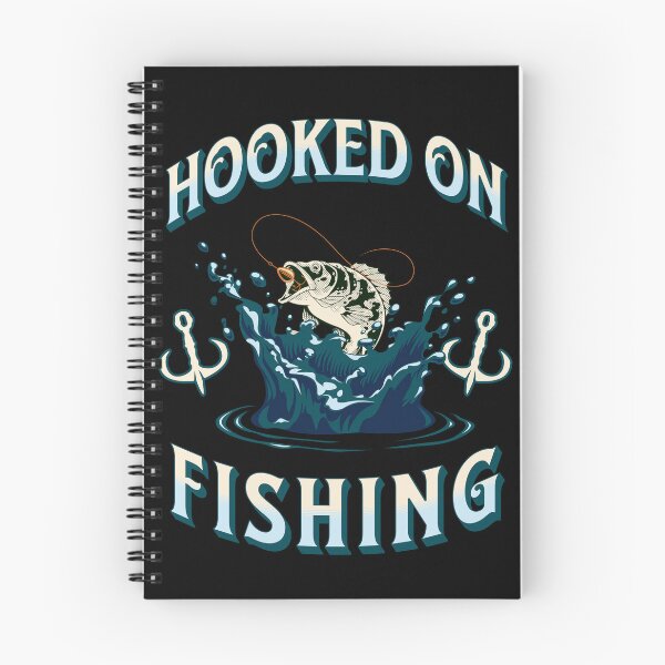 Item preview, Hooked on Fishing designed and sold by BluePlanetMerch.