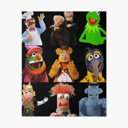 Láminas rígidas: El Show De Los Muppets | Redbubble