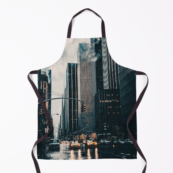 Item preview, New York taxi on the city streets on a rainy day designed and sold by fowons.