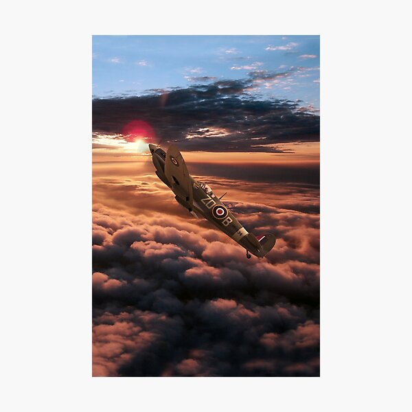 Item preview, Spitfire Sundown  designed and sold by Airpower Art.