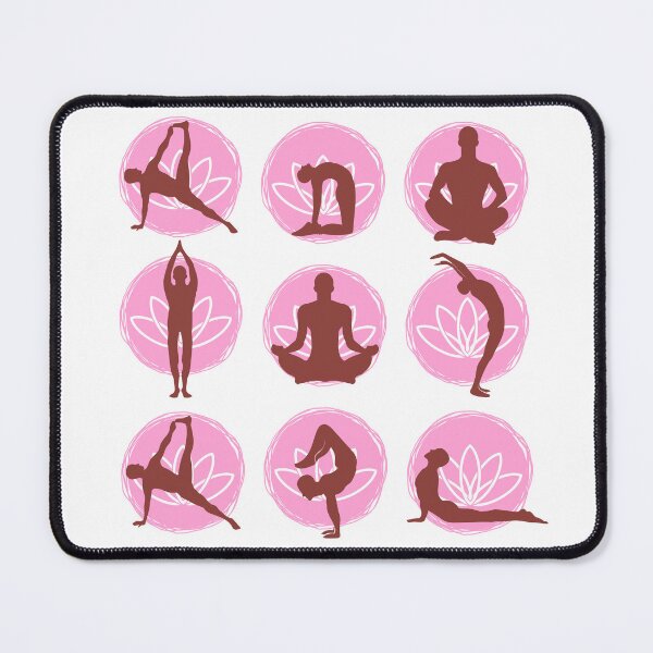 Item preview, yoga graphics collection designed and sold by FTBD ⭐⭐⭐⭐⭐.