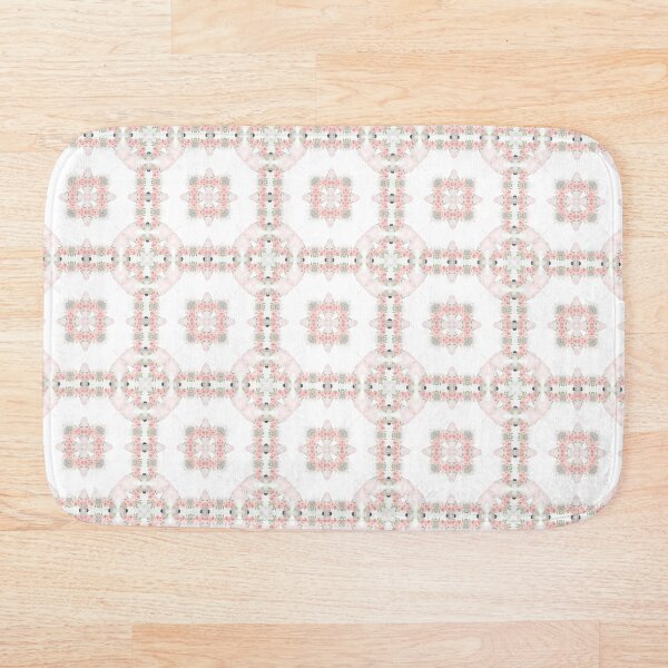 Item preview, Cool geométrico moderno abstracto rosa de patrones sin fisuras floral designed and sold by HappyVibesAlert.