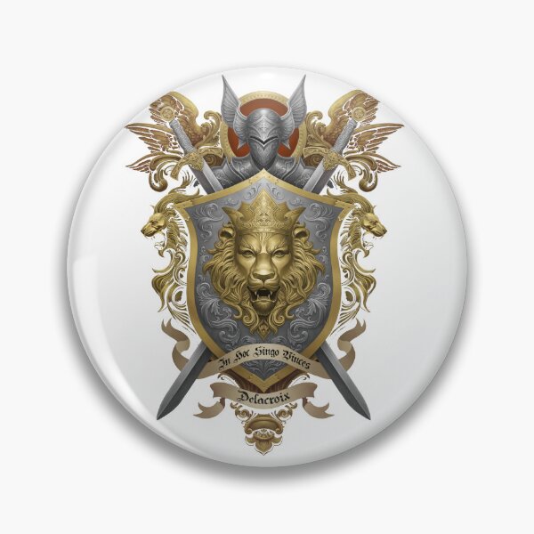 Item preview, Crest- Delacroix designed and sold by Pirate-Printer.
