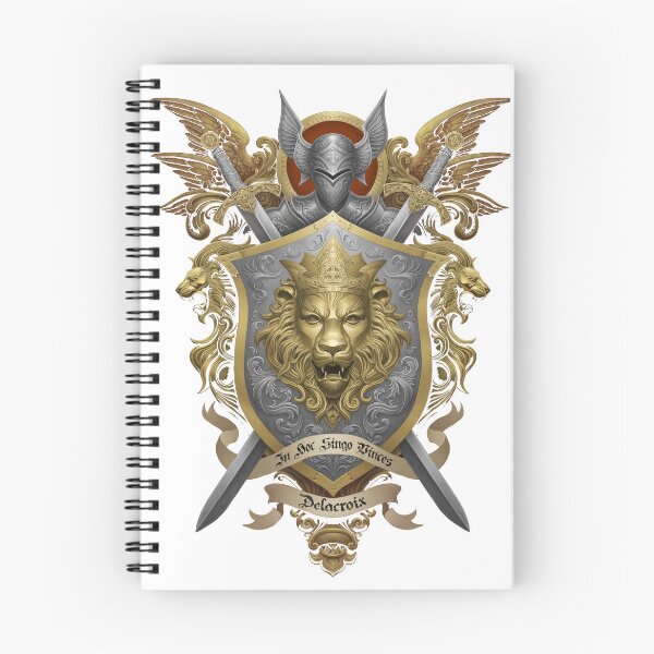 Item preview, Crest- Delacroix designed and sold by Pirate-Printer.