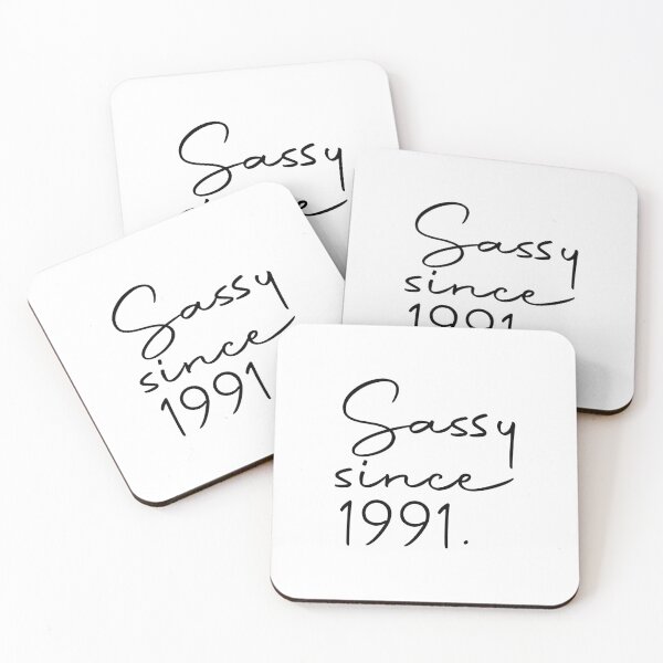 Item preview, Sassy Since 1991 31th Birthday 31 Years Old, Sassy Since 1991 designed and sold by RedArtsDesign.