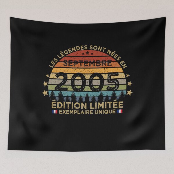 Item preview, Anniversaire 18 Ans Les Legendes Sont Nees en Septembre 2005 designed and sold by cssdru.