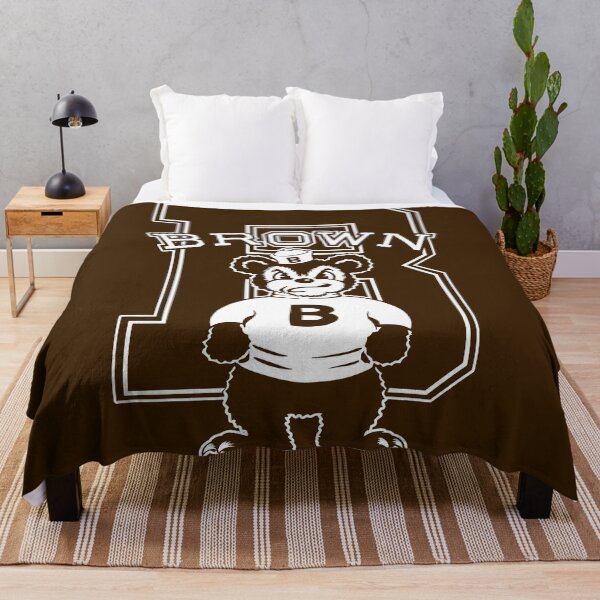 Item preview, Vintage Bruno the Bear mascot for Brown designed and sold by Osprey Tees.