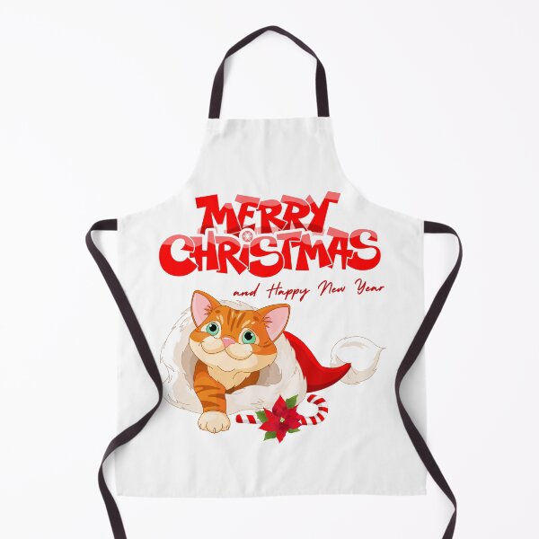 Artikelvorschau, Rote niedliche Cartoon-Katze mit Zuckerstange-Weihnachtst-shirt entworfen und verkauft von Tarikbouchmal.