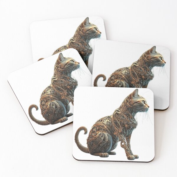 Item preview, Biomechanical Cat designed and sold by ArtShanth.