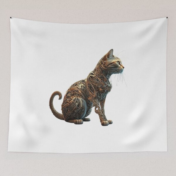 Item preview, Biomechanical Cat designed and sold by ArtShanth.