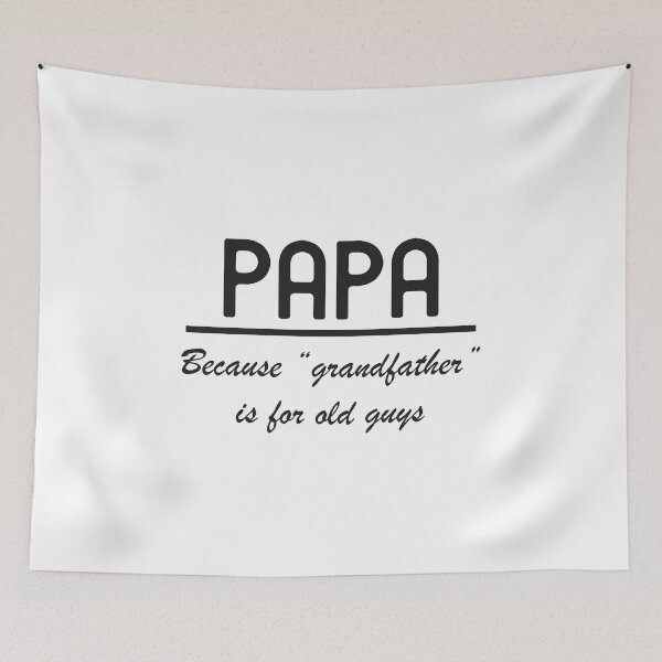 Artikelvorschau, Herren-T-Shirt „Papa, weil Opa für alte Jungs ist“, lustiges Papa-T-Shirt, Papa, weil Großvater für alte Jungs ist, Papa, Papa weil entworfen und verkauft von RedArtsDesign.