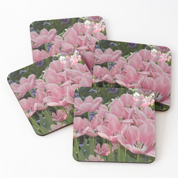 Item preview, Didiers Tulip (Tulipa Gesneriana) Pink Easter Botanical Flowers Garden designed and sold by VistaViews.
