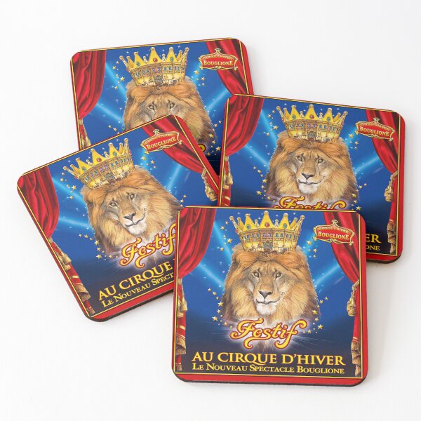 Item preview, CIRQUE D HIVER : Vintage Circus Advertising Print designed and sold by posterbobs.