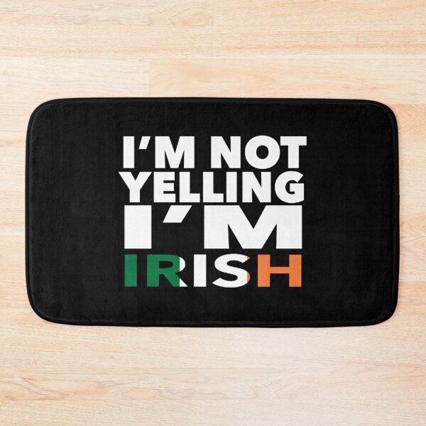 Item preview, Irish present - i'm not yelling, i'm Irish - Irish gifts - Irish flag - Irish Gift - Irish Decor designed and sold by babaorum.