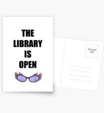 RuPaul - Bibliothek Postkarten