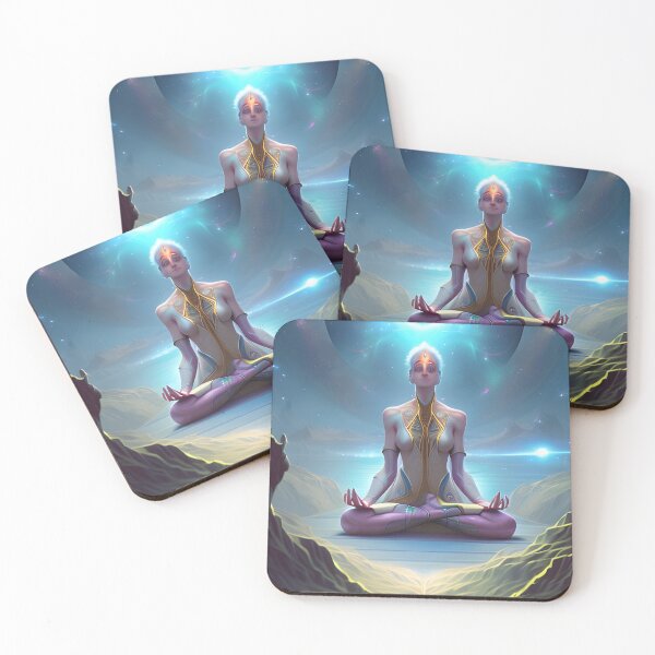 Item preview, Alien Meditation designed and sold by ExploreDarkness.