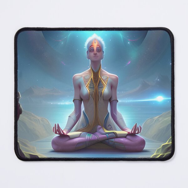 Item preview, Alien Meditation designed and sold by ExploreDarkness.