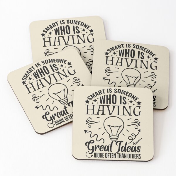 Item preview, Smart Is Someone Who Is Having... (Black, Alternative Version) designed and sold by TextAndVectors.