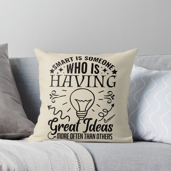 Item preview, Smart Is Someone Who Is Having... (Black, Alternative Version) designed and sold by TextAndVectors.