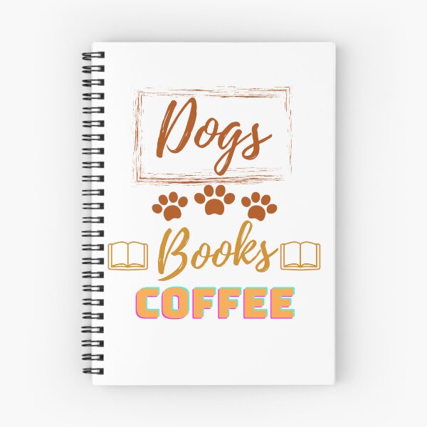 Item preview, Dogs Books And Coffee Dog Reader Coffee Quote Sticker designed and sold by Kajleq.