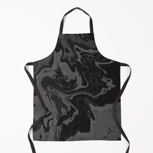 Item preview, Black And White Pour Painting designed and sold by ColorZoo.