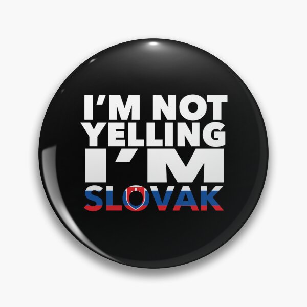 Artikelvorschau, Slowakisches Geschenk – ich schreie nicht, ich bin Slowake – slowakische Geschenke – slowakische Flagge – slowakisches Geschenk – slowakisches Dekor entworfen und verkauft von babaorum.