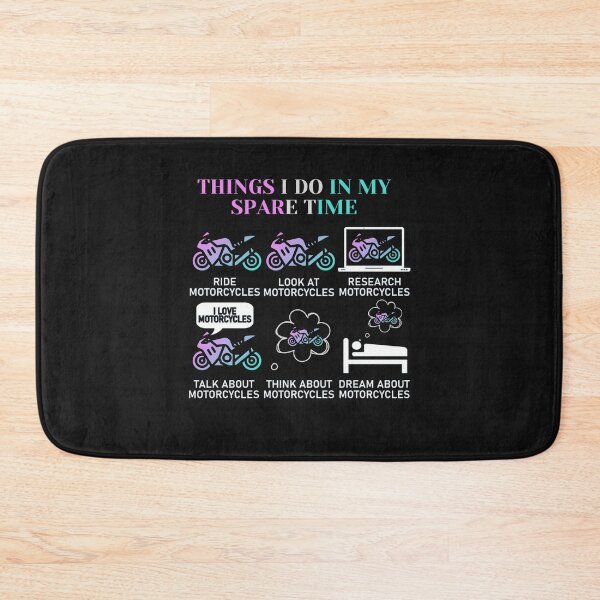 Item preview, Things I Do In My Spare Time Motorcycles designed and sold by thorfinnshop.