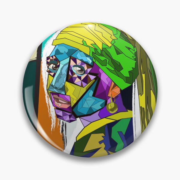 Item preview, girl with the pearl earring cubism  designed and sold by sibleystudios.