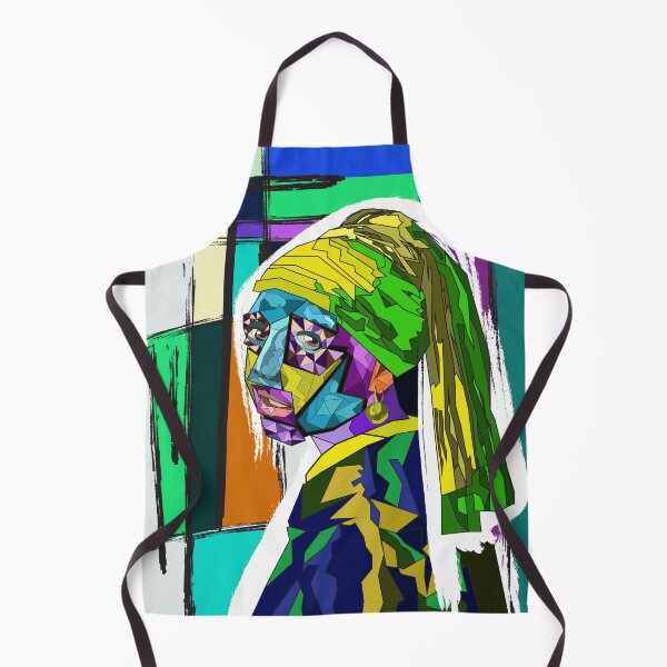 Item preview, girl with the pearl earring cubism designed and sold by sibleystudios.