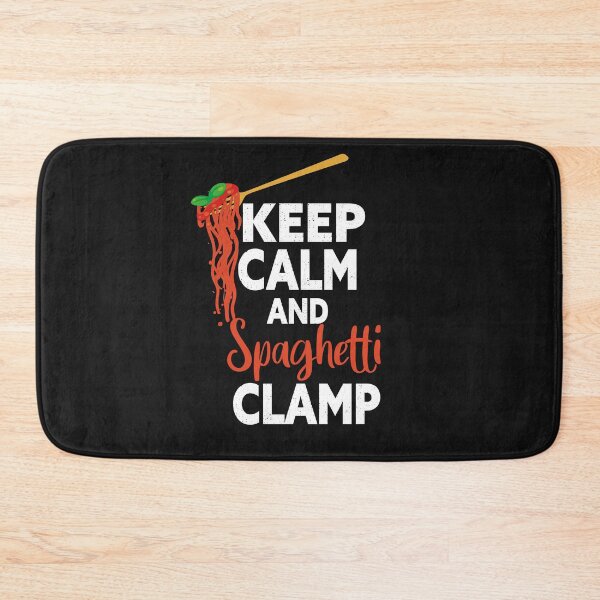 Item preview, Keep Calm And Spaghetti Clamp designed and sold by zemama.