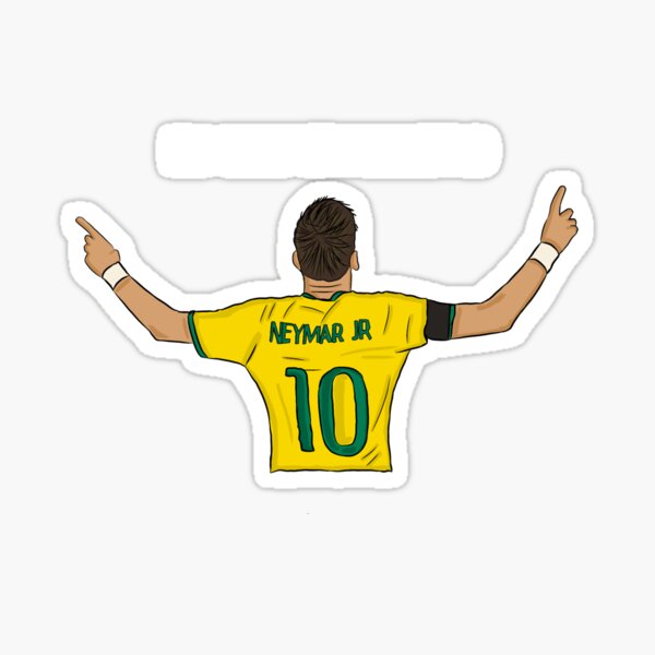 Neymar Jr Brazil Sticker
