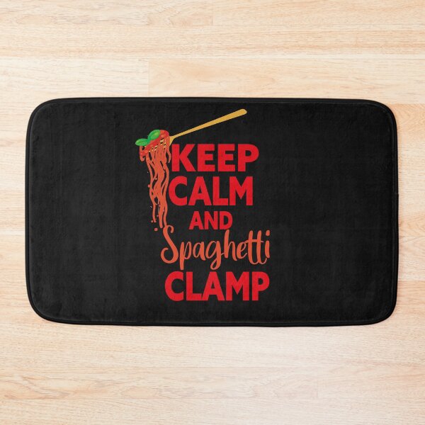 Item preview, Keep Calm And Spaghetti Clamp designed and sold by zemama.