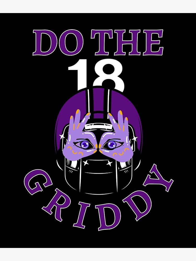 "Do The Griddy Dance" Poster for Sale by mrtahadigital Redbubble