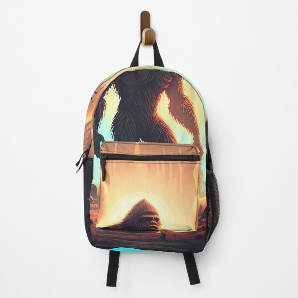 Item preview, Bigfoot silhouet against the neon light designed and sold by VanKlin.